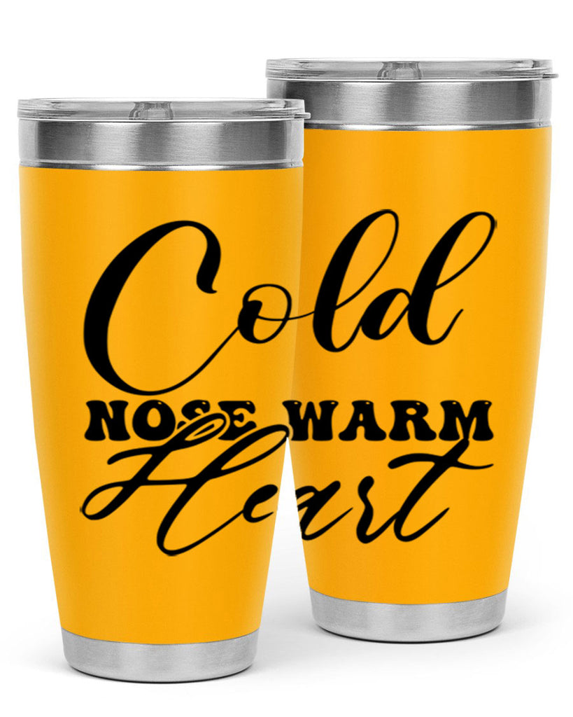 Cold nose warm heart 56#- winter- Tumbler