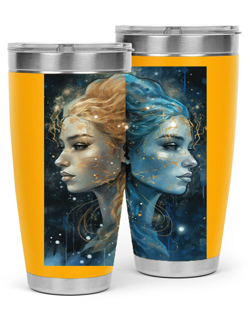 Gemini 56#- zodiac- Tumbler