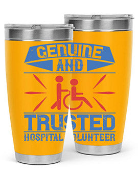 Genuine and Trusted Hospital Volunteer Style 2#- volunteer- Tumbler