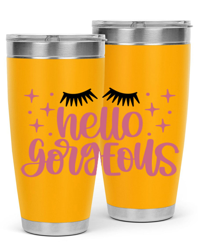 Hello Gorgeous Style 89#- make up- Tumbler