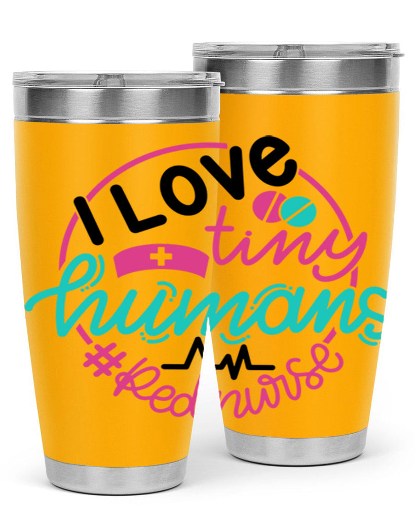 I Love Tiny Humans Red Nurse Style Style 167#- nurse- tumbler