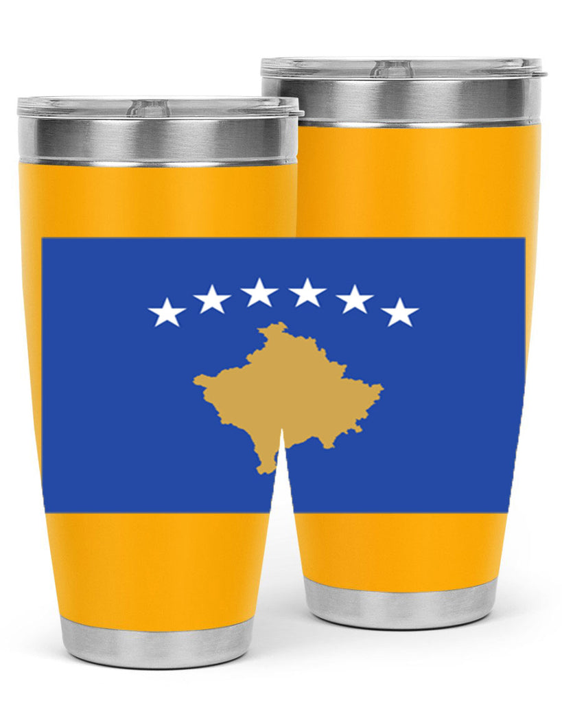 Kosovo 108#- world flags- Tumbler