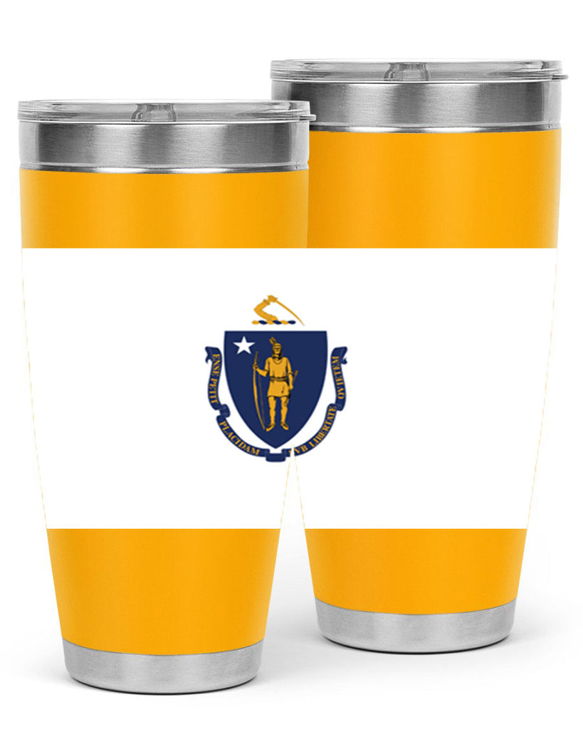 Massachusetts 31#- Us Flags- Tumbler