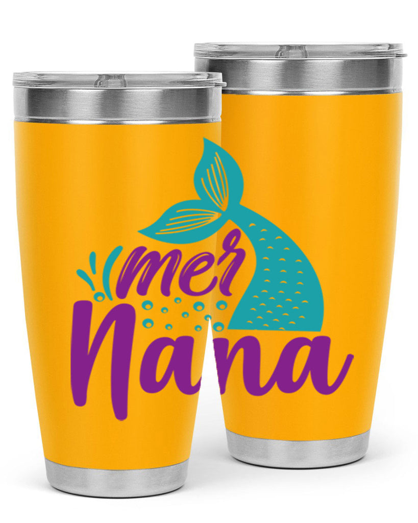 Mer Nana 343#- mermaid- Tumbler