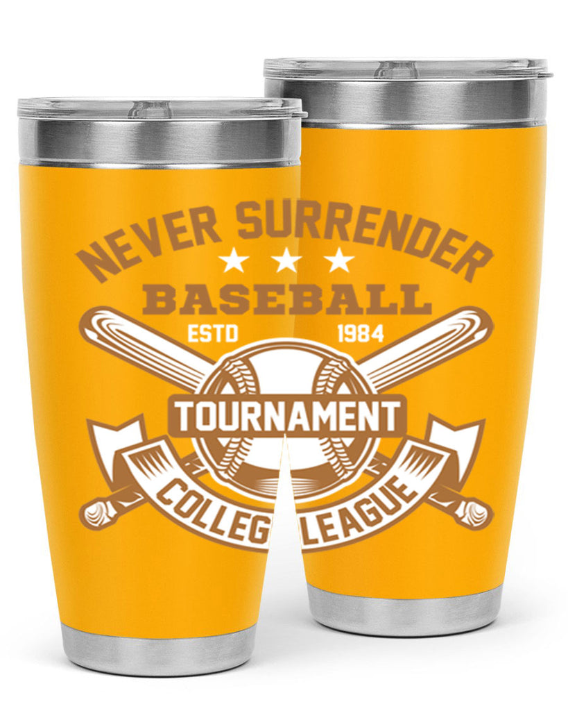 Never 624#- baseball- Tumbler
