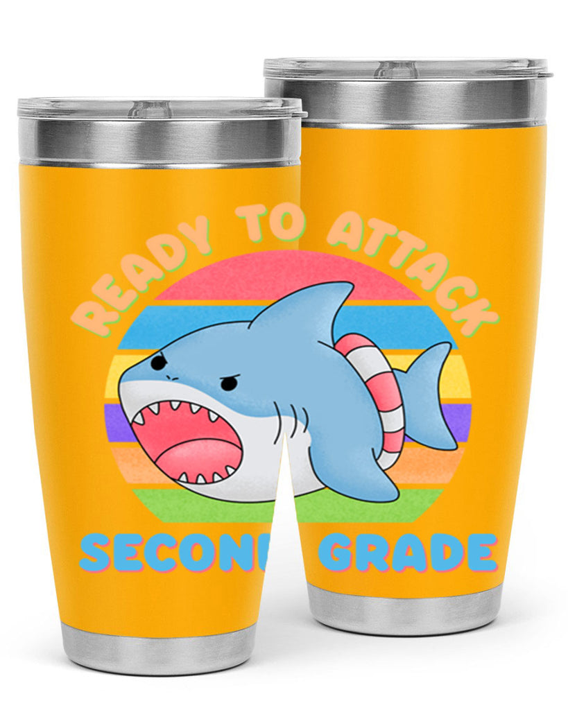 Ready to Attack 2nd Grade 19#- second grade- Tumbler