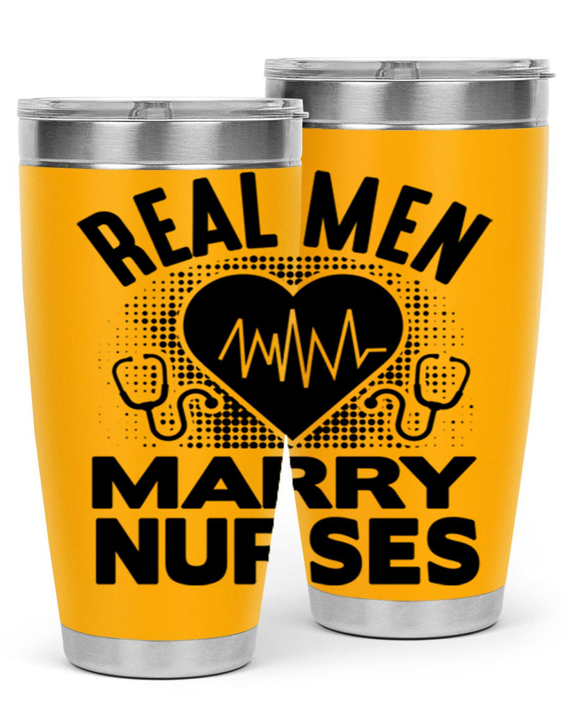 Real men Style 253#- nurse- tumbler