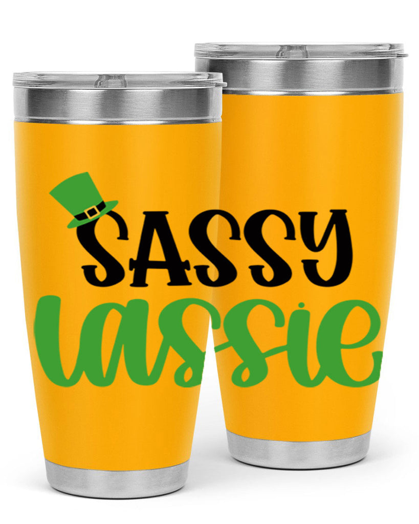 Sassy Iassie Style 34#- St Patricks Day- Tumbler