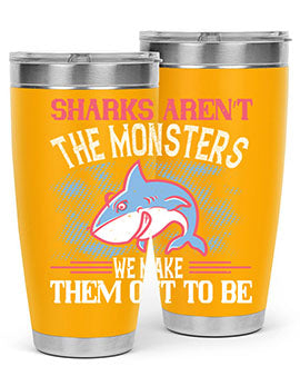 Sharks aren’t the monsters we make them out to be Style 24#- shark  fish- Tumbler