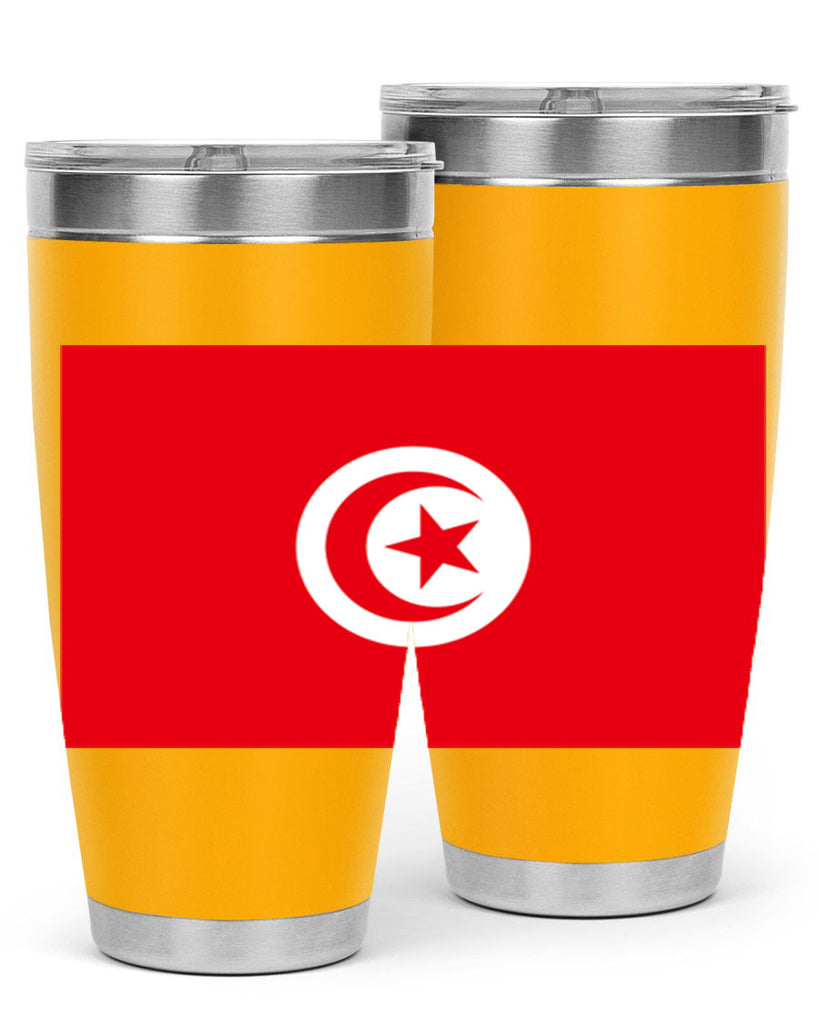 Tunisia 18#- world flags- Tumbler