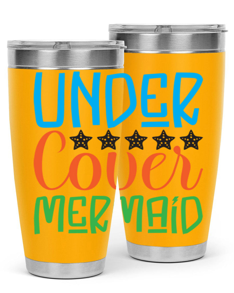 Under Cover Mermaid 648#- mermaid- Tumbler