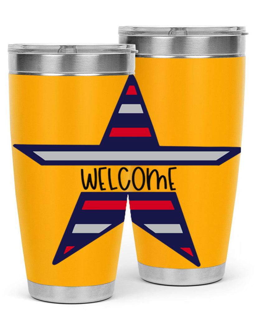 Welcome Style 186#- Fourt Of July- Tumbler