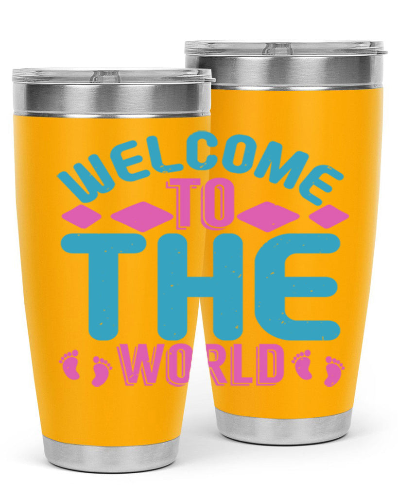 Welcome to the world Style 162#- baby- tumbler