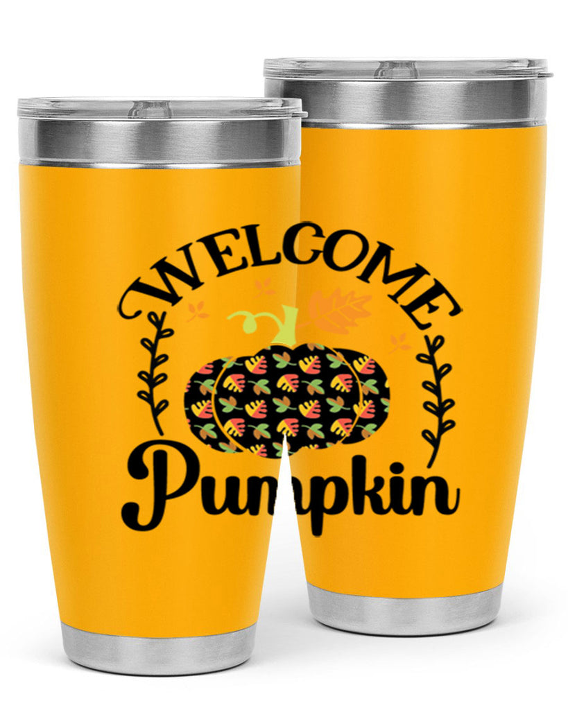 Welcomepumpkin 640#- fall- Tumbler