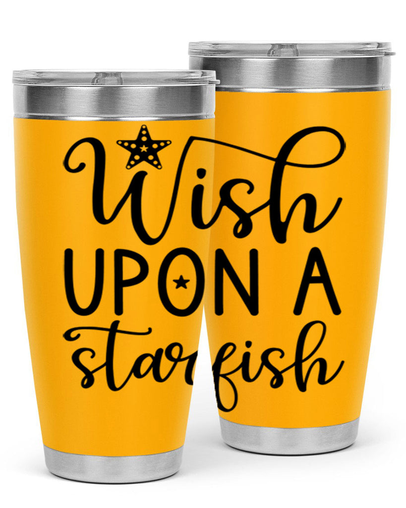Wish upon a starfish  602#- spring- Tumbler