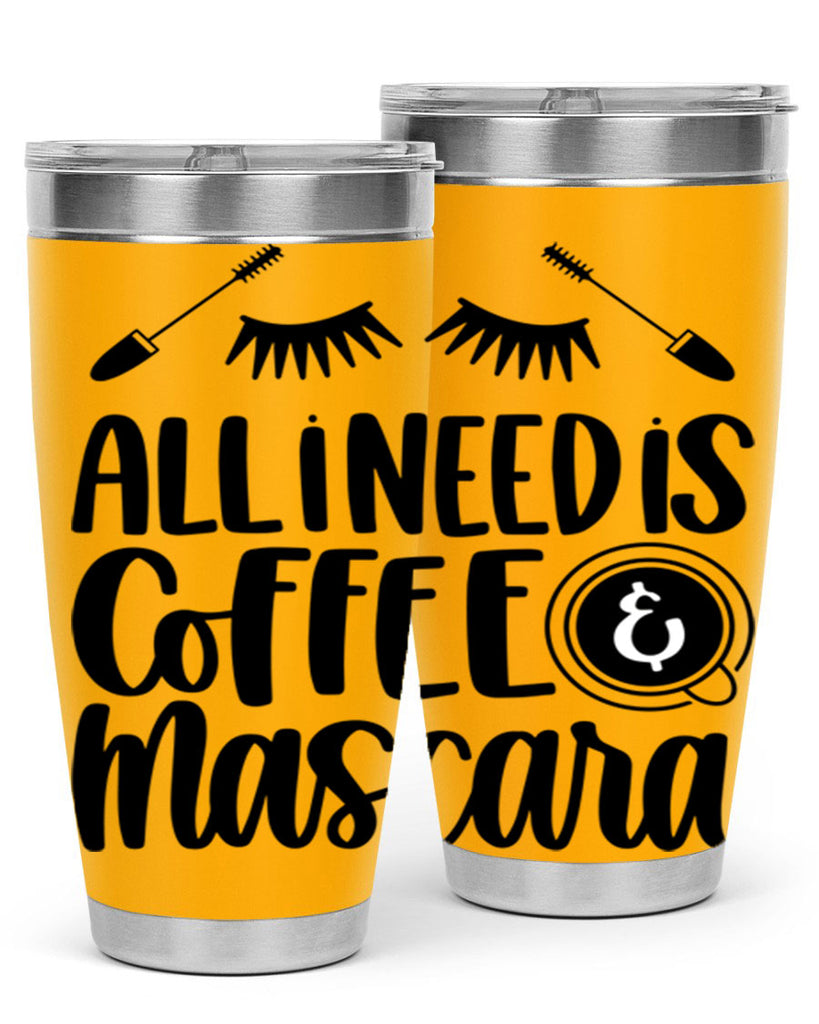 all i need is coffee mascara 189#- coffee- Tumbler