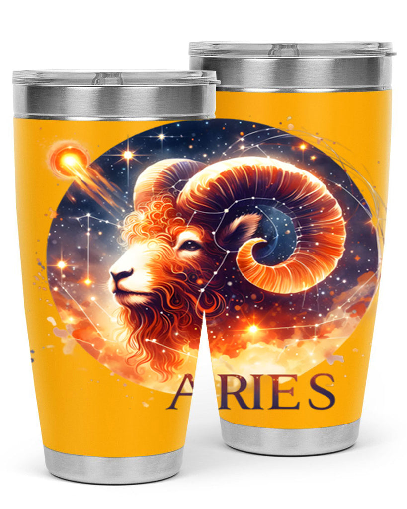 aries 130#- zodiac- Tumbler