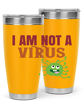 i am not a virus Style 36#- corona virus- Tumbler