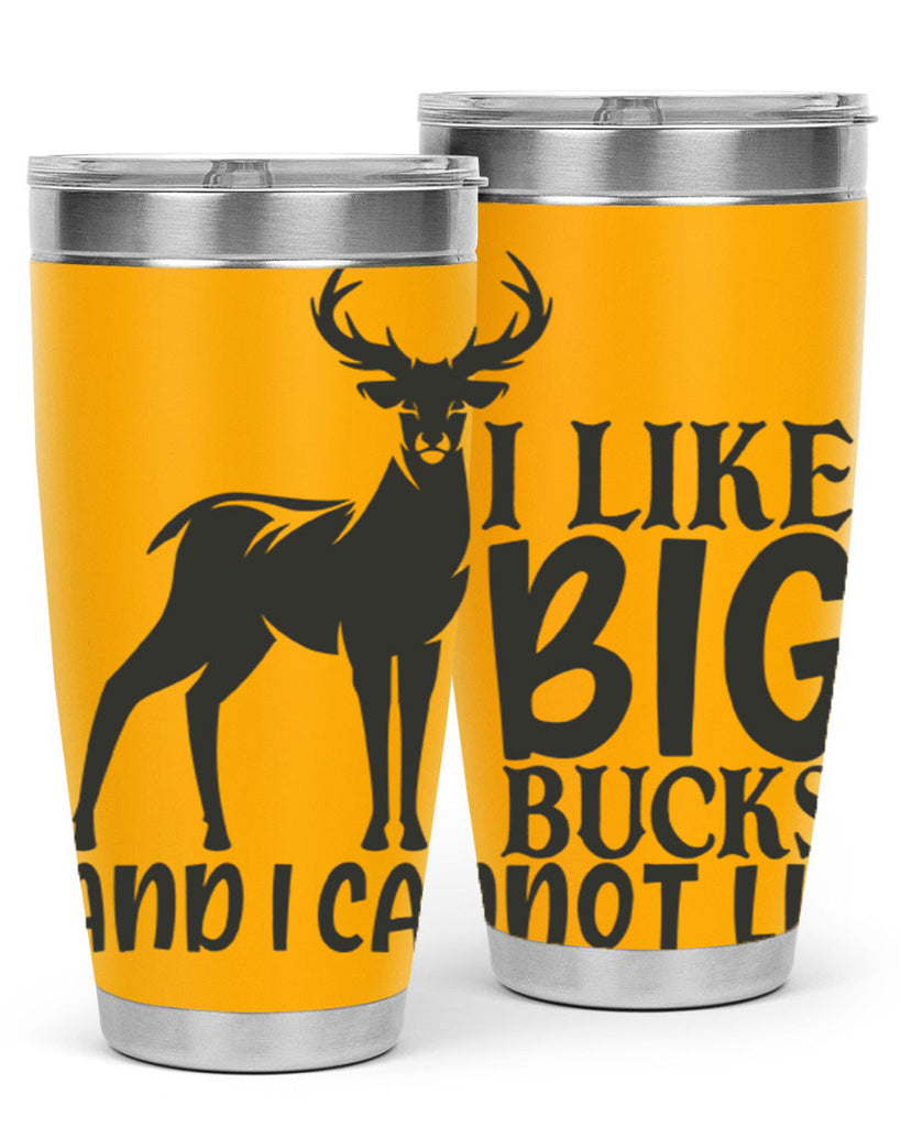 i like big bucks and i cannot lie 8#- hunting- Tumbler