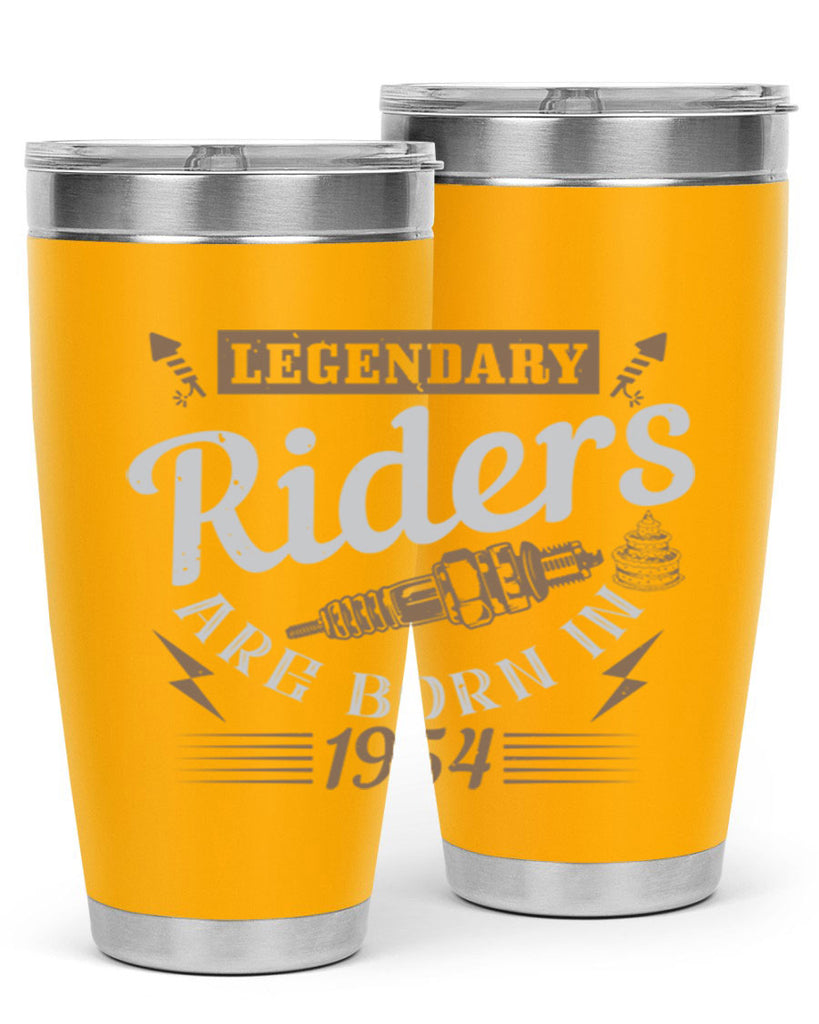 legendary riders are born in Style 60#- birthday- tumbler