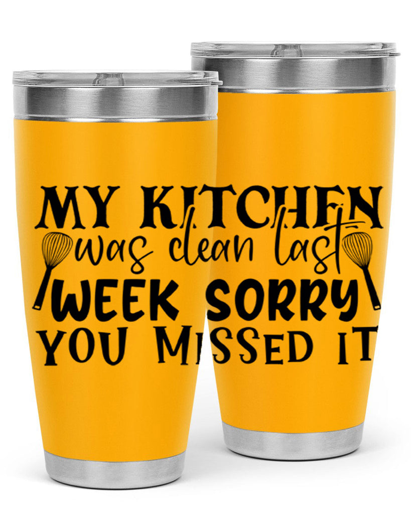 my kitchen was clean last week sorry you missed it 84#- kitchen- Tumbler