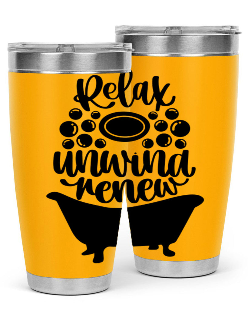 relax unwind renew 19#- bathroom- Tumbler