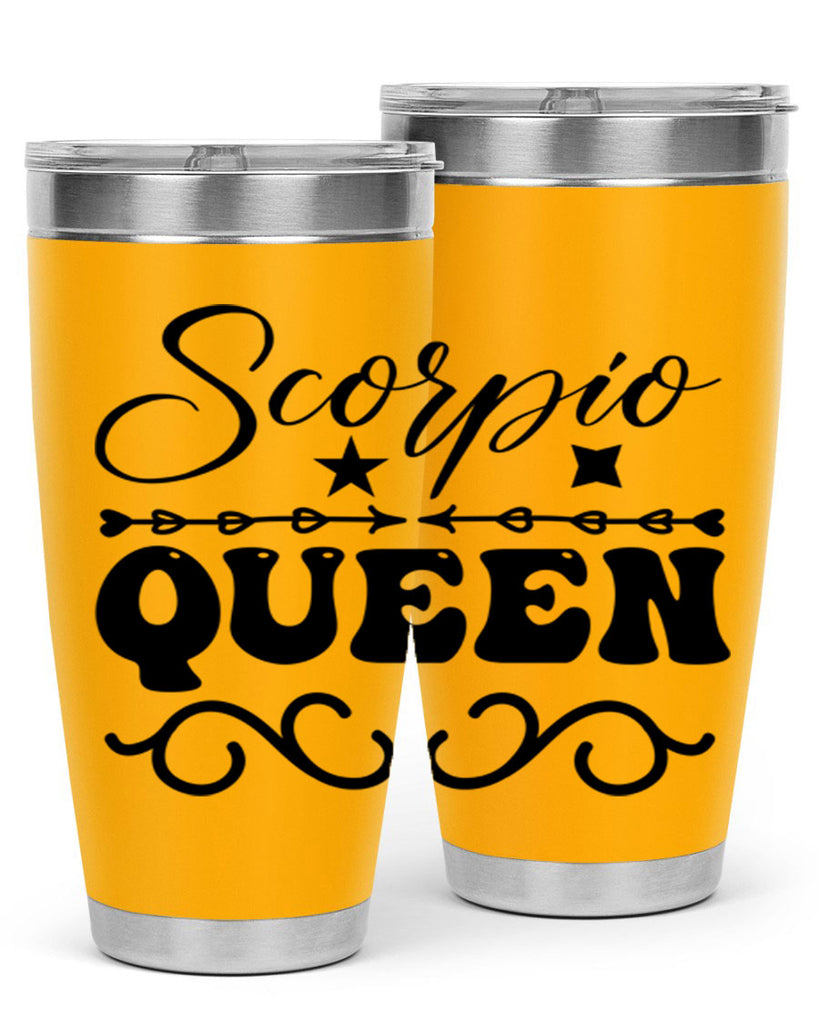 scorpio queen 447#- zodiac- Tumbler