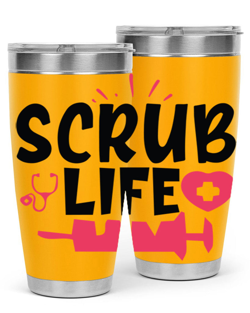 scrub life Style Style 44#- nurse- tumbler