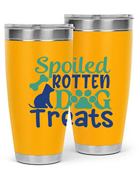 spoiled rotten dog treats Style 62#- dog- Tumbler
