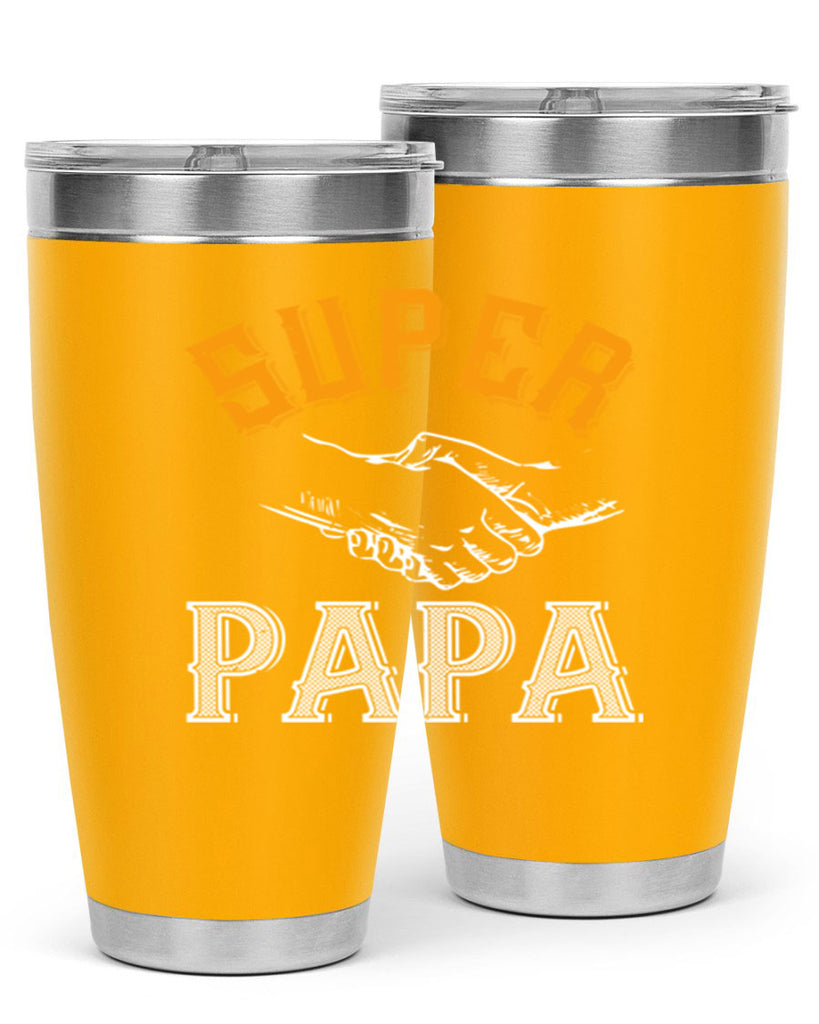 super papa 8#- grandpa - papa- Tumbler