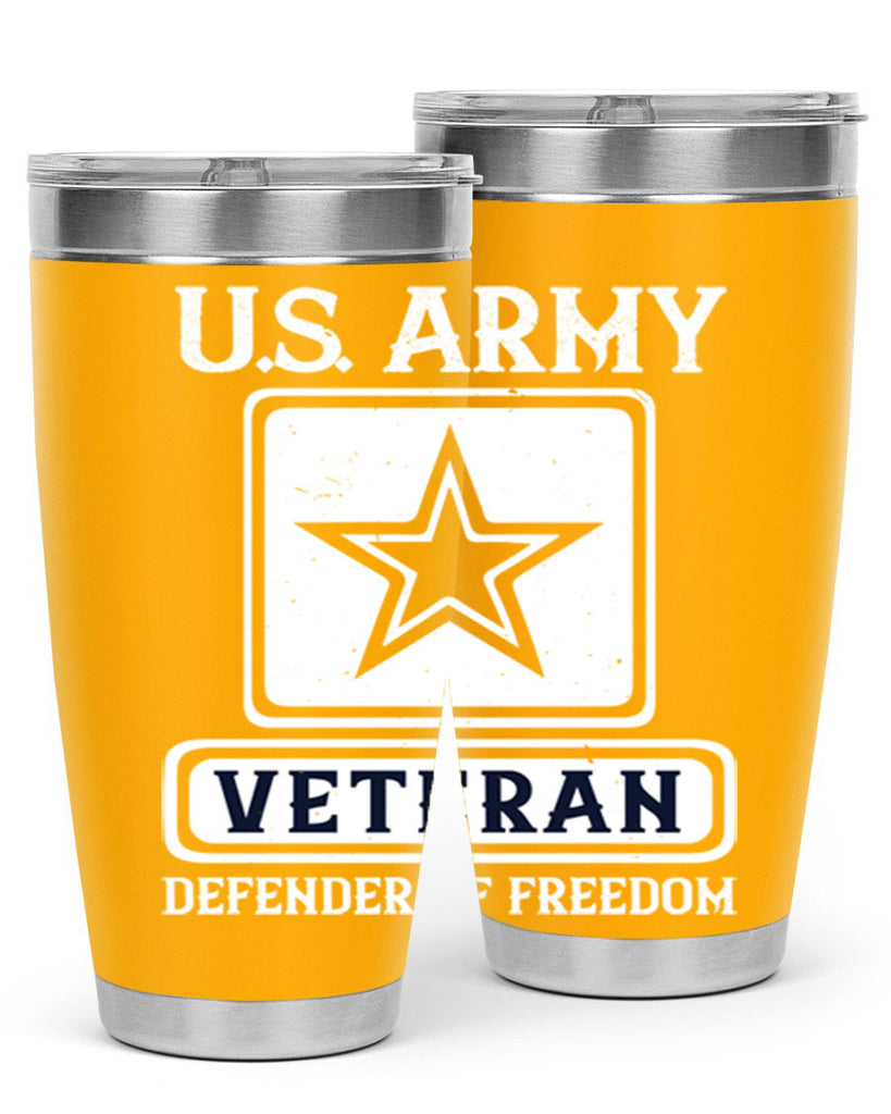 us army veteran defender of freedom 14#- Veterns Day- Tumbler