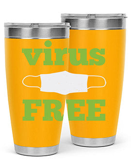 virus free Style 20#- corona virus- Tumbler