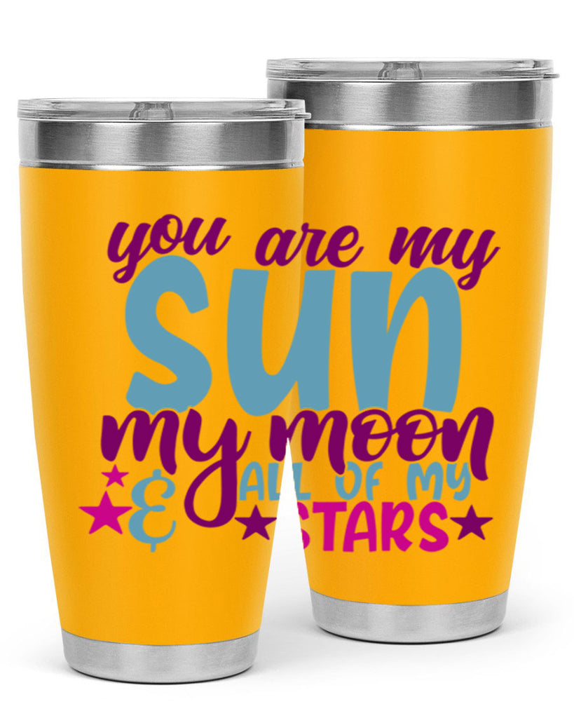 you are my sun my moon all of my stars 6#- family- Tumbler