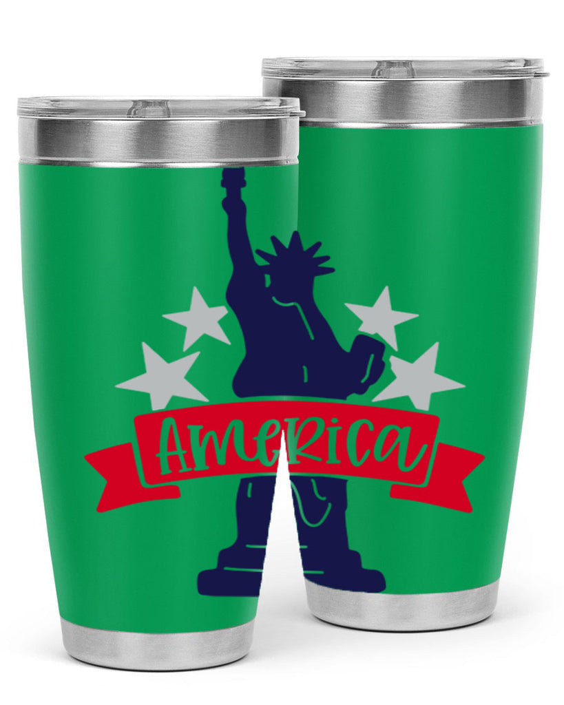 America Style 145#- Fourt Of July- Tumbler
