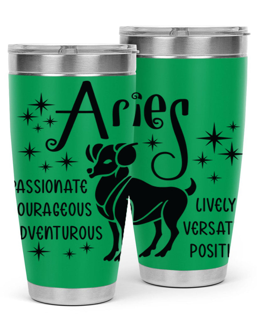 Aries 93#- zodiac- Tumbler