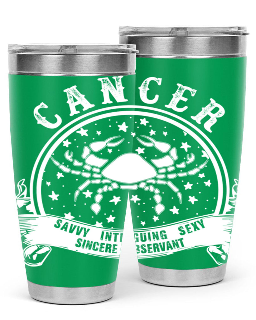 Cancer 14#- zodiac- Tumbler
