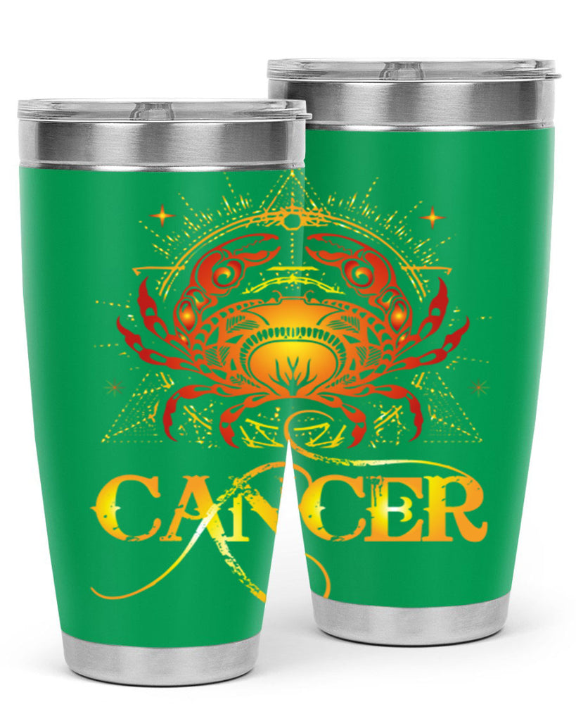 Cancer 163#- zodiac- Tumbler