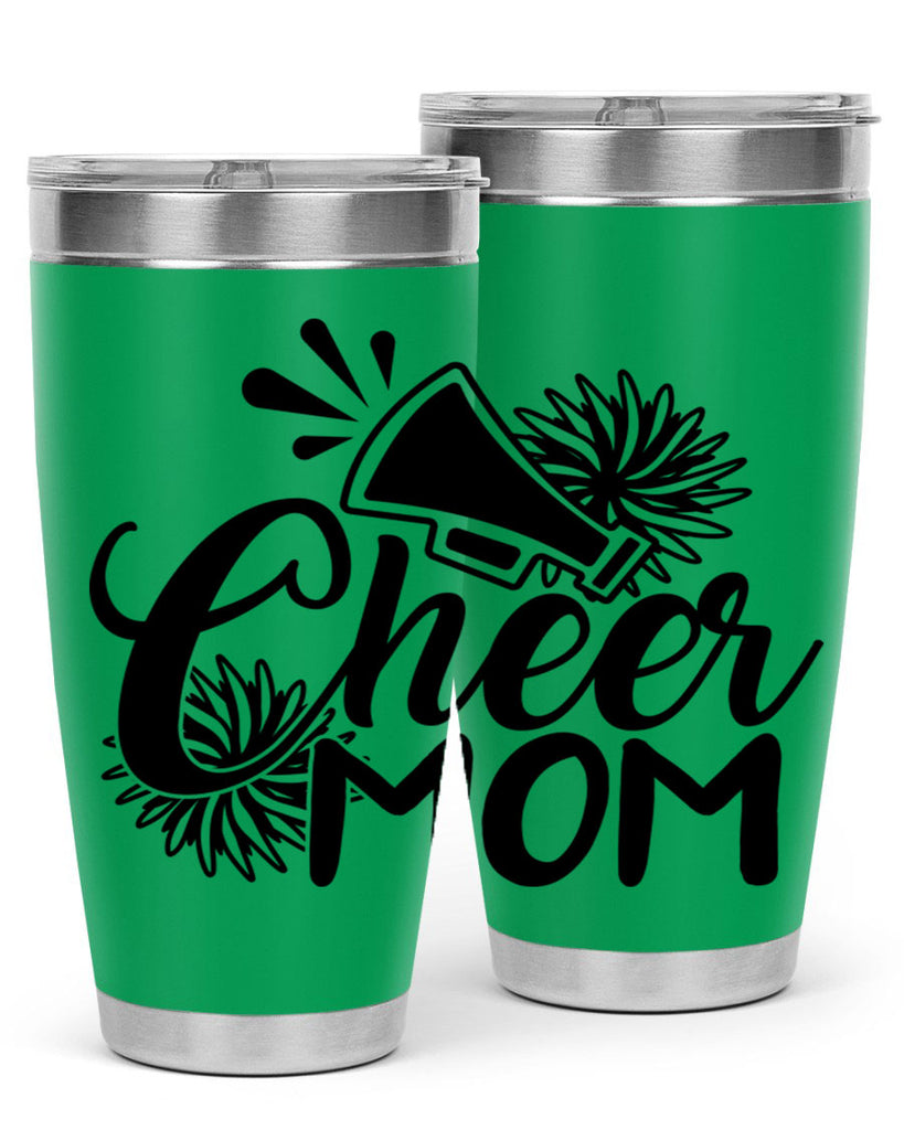 Cheer mom 1385#- cheer- Tumbler