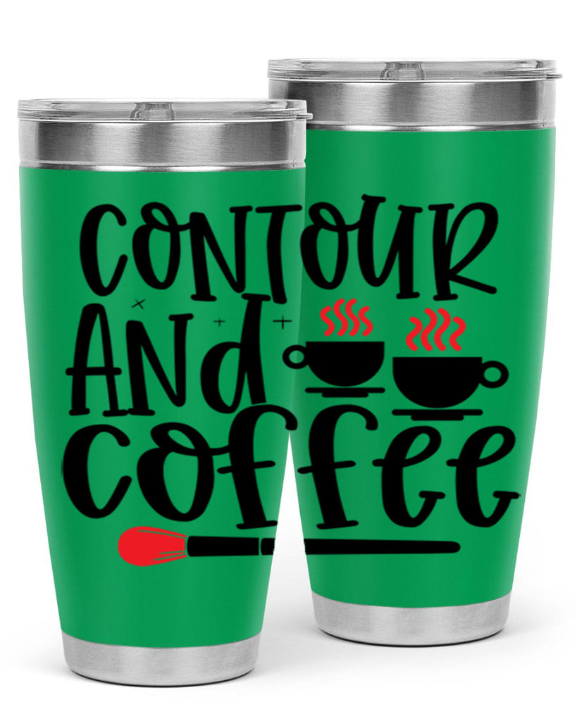 Contour And Coffee Style 242#- make up- Tumbler