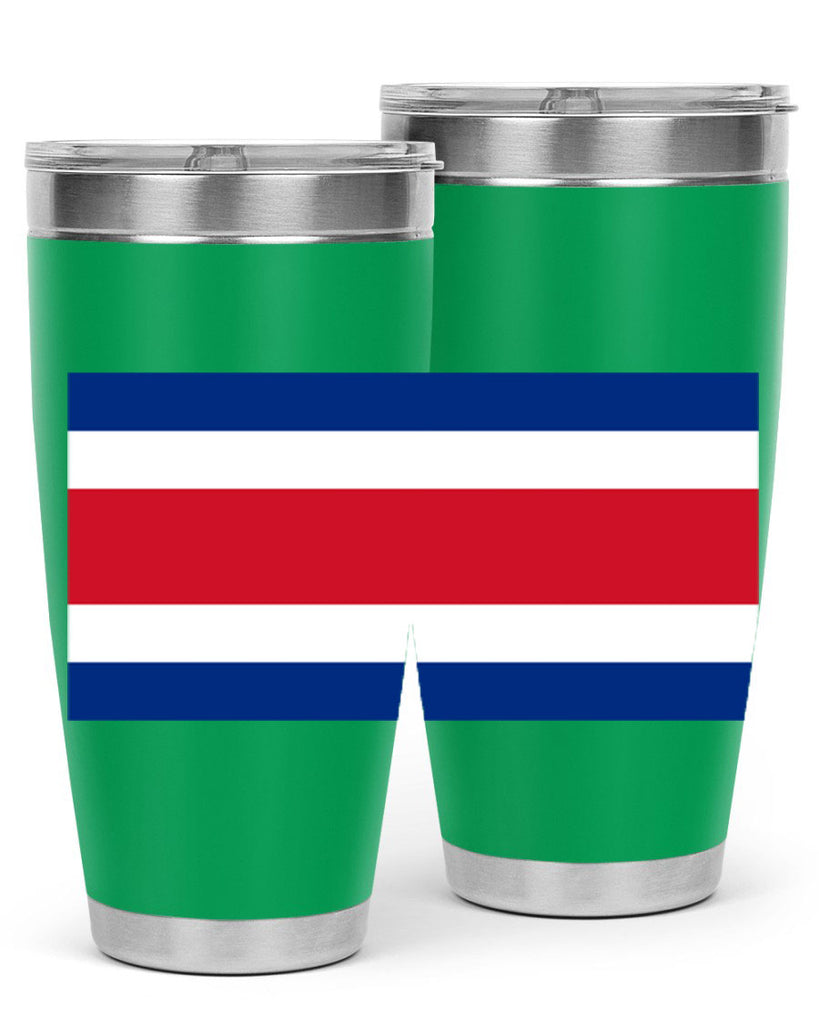 Costa Rica 157#- world flags- Tumbler