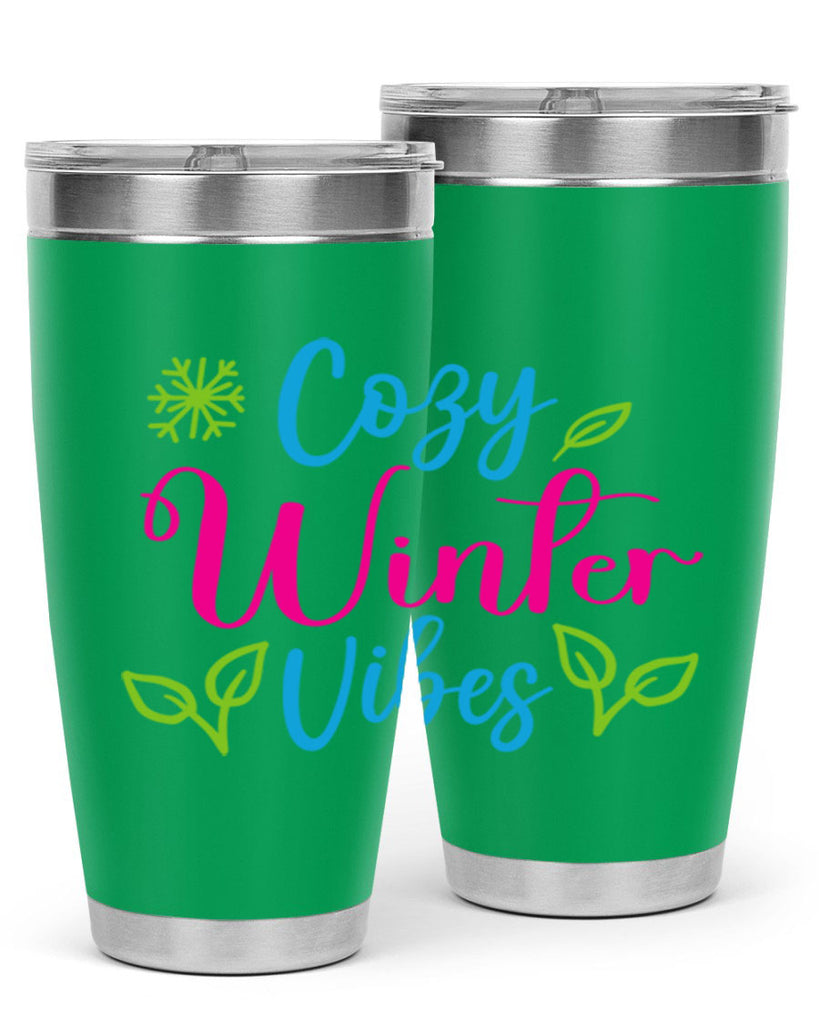 Cozy Winter Vibes 73#- winter- Tumbler