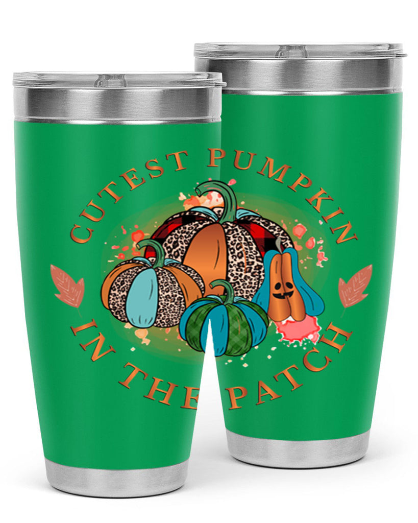 Cutest Pumpkin in the Patch 65#- fall- Tumbler