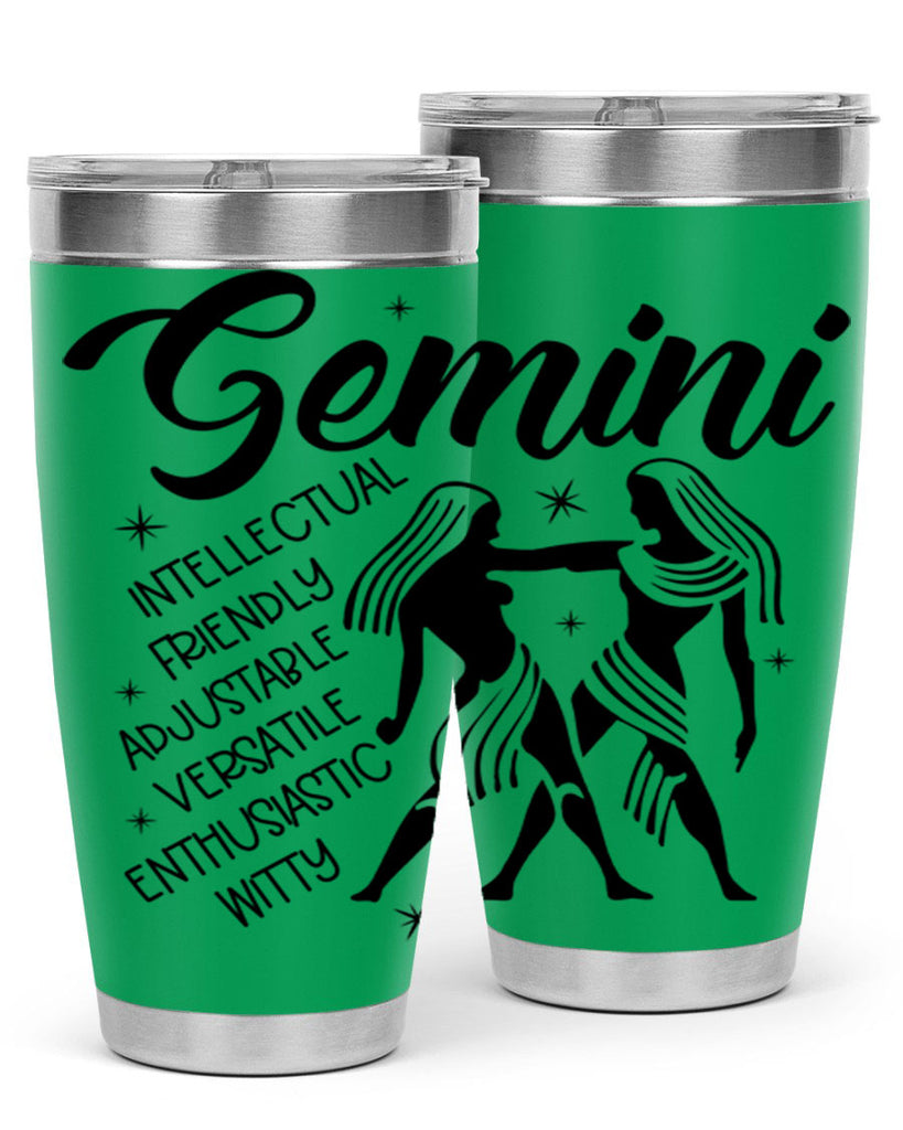 Gemini 223#- zodiac- Tumbler