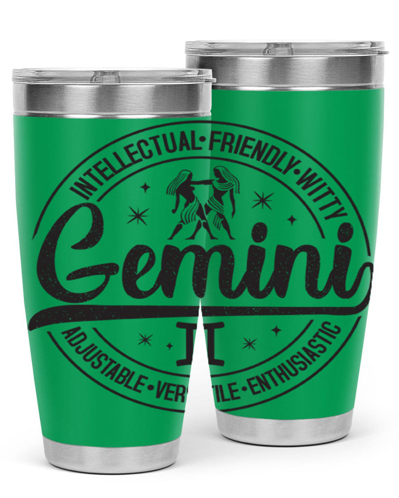 Gemini 225#- zodiac- Tumbler