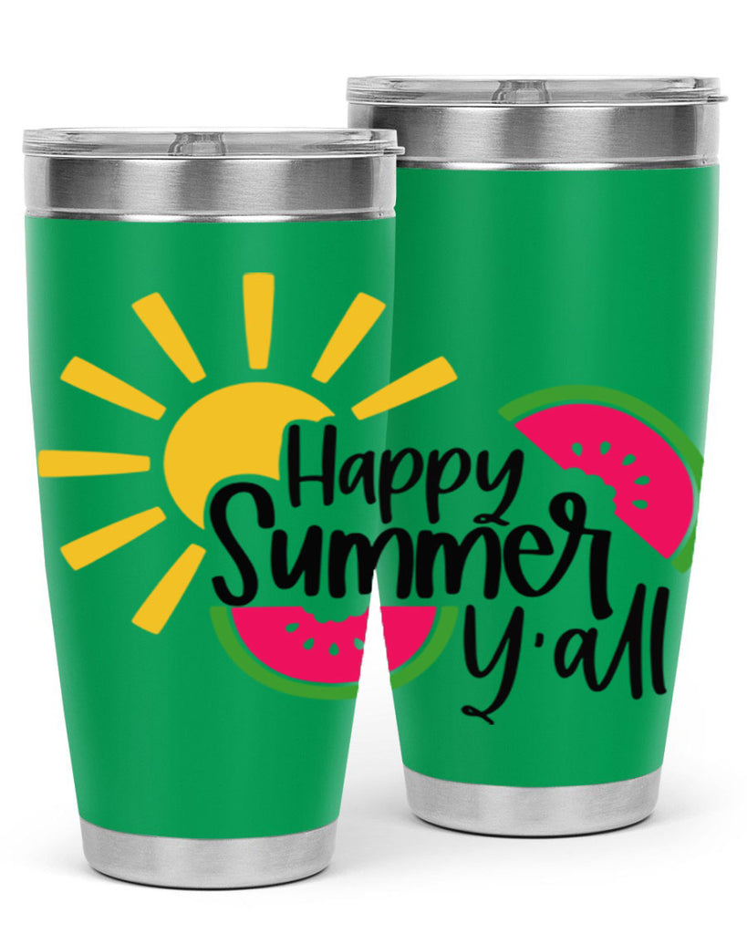 Happy Summer Yall Style 41#- summer- Tumbler