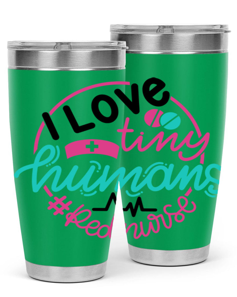 I Love Tiny Humans Red Nurse Style Style 167#- nurse- tumbler