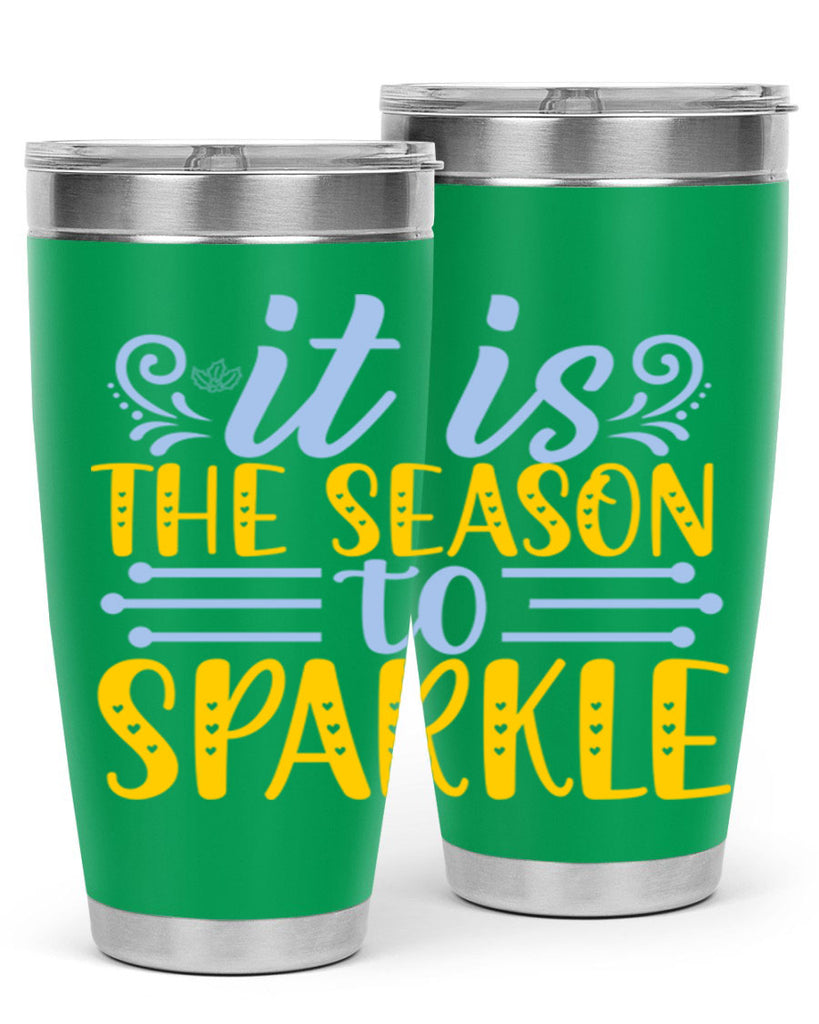 It is the season to sparkle256#- winter- Tumbler