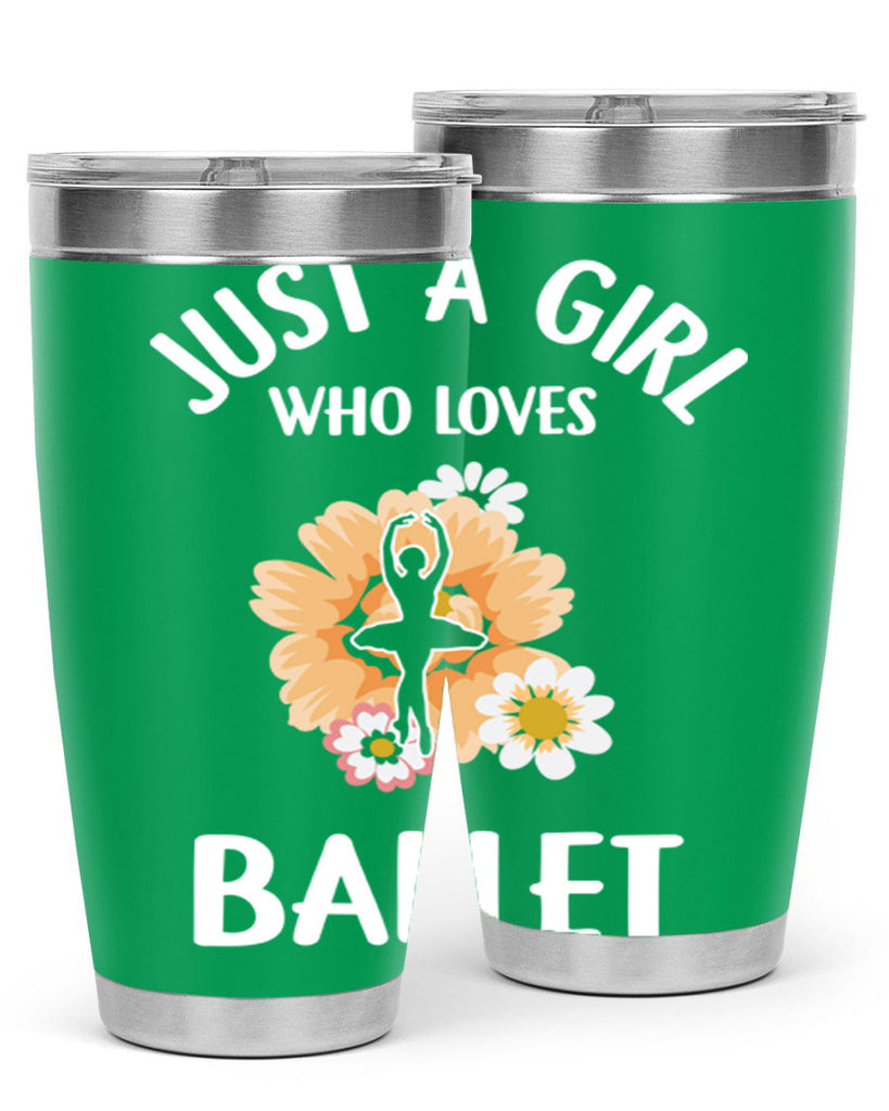 Just a Girl Who Loves Ballet 56#- ballet- Tumbler