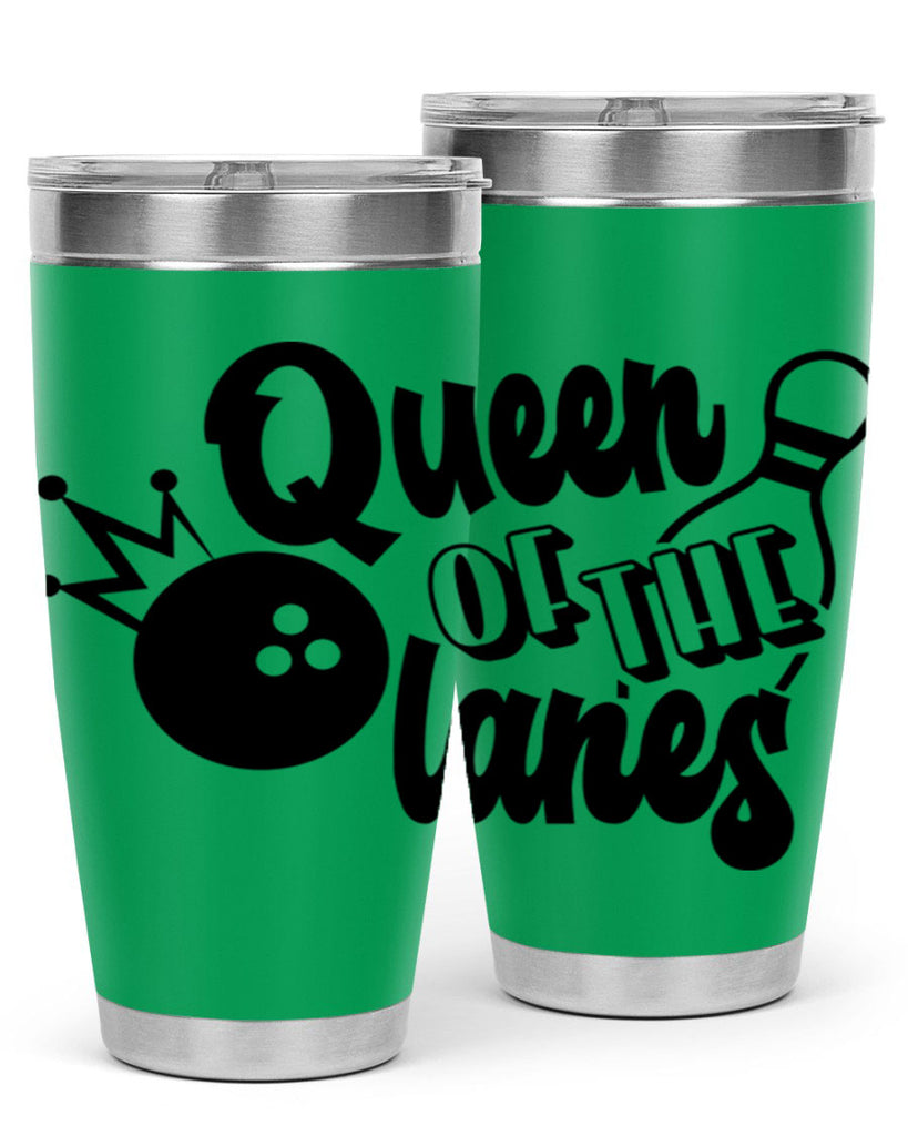 Queen of the lanes 559#- bowlig- Tumbler