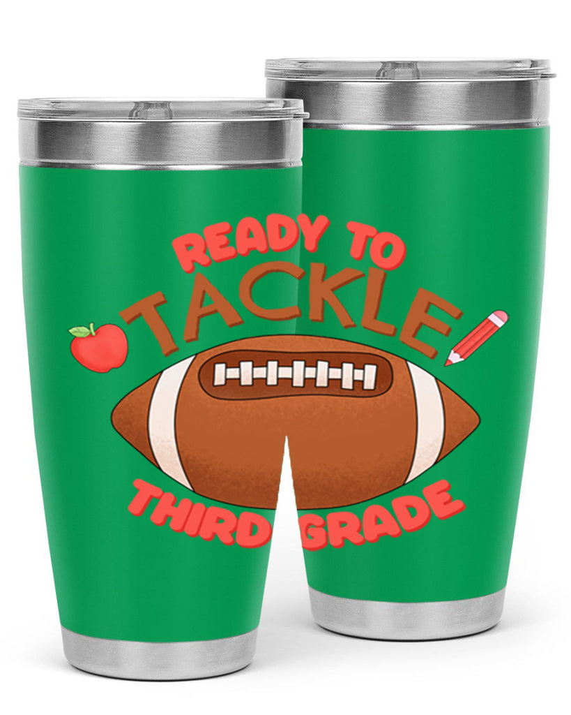 Ready to tackle 3rd Grade 22#- 3rd grade- Tumbler